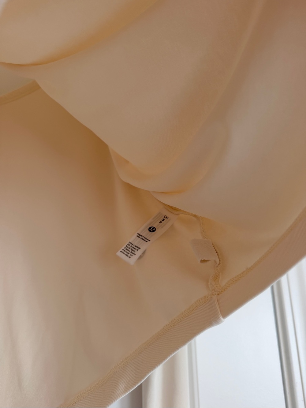 lululemon athletica Softstreme Boatneck Long Sleeve Top - Cream - Picture 8 of 8